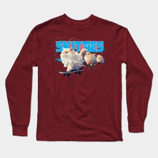 Skating Kitties Long Sleeve T-Shirt